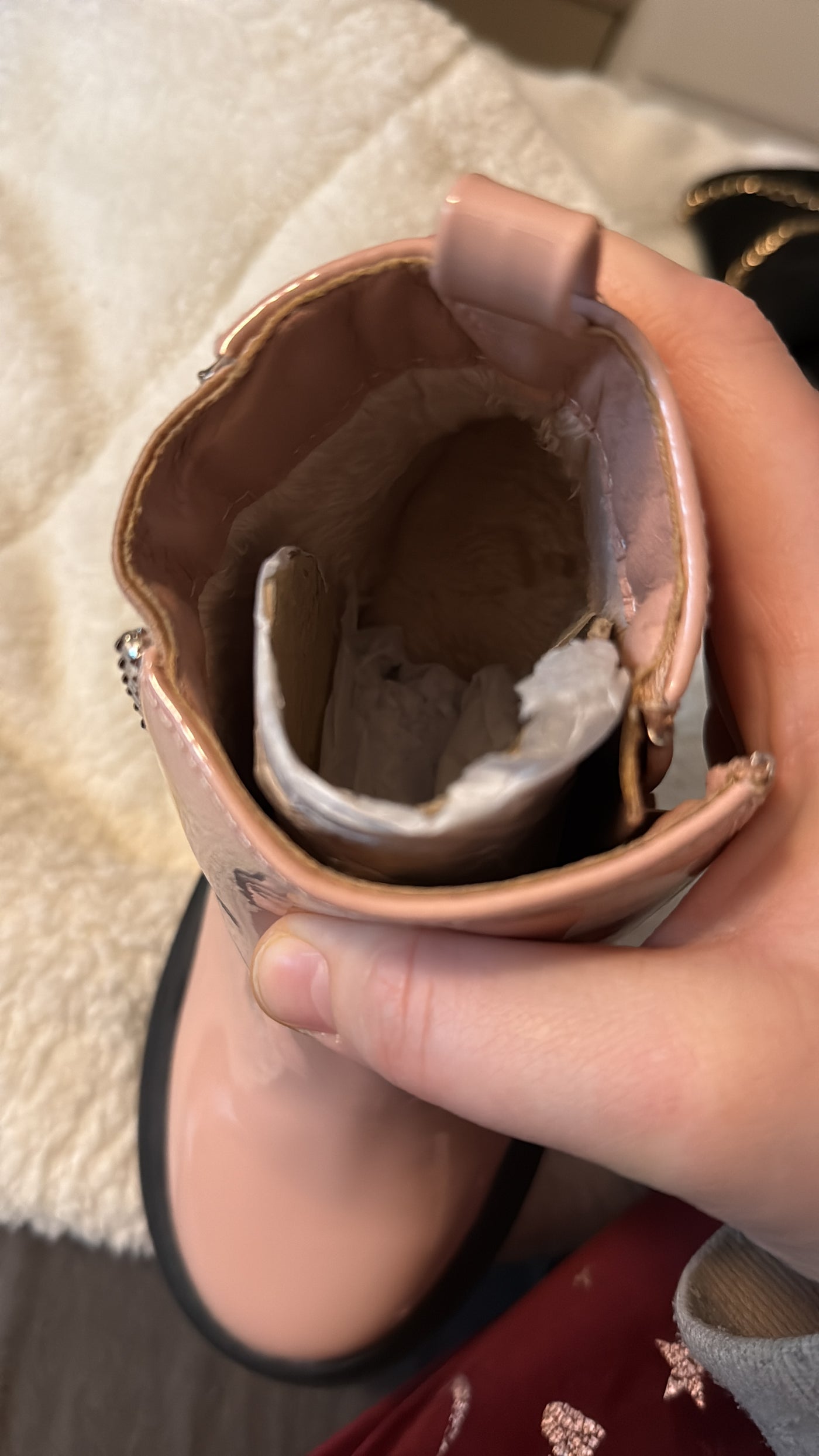 Enkel laarsjes gevoerd