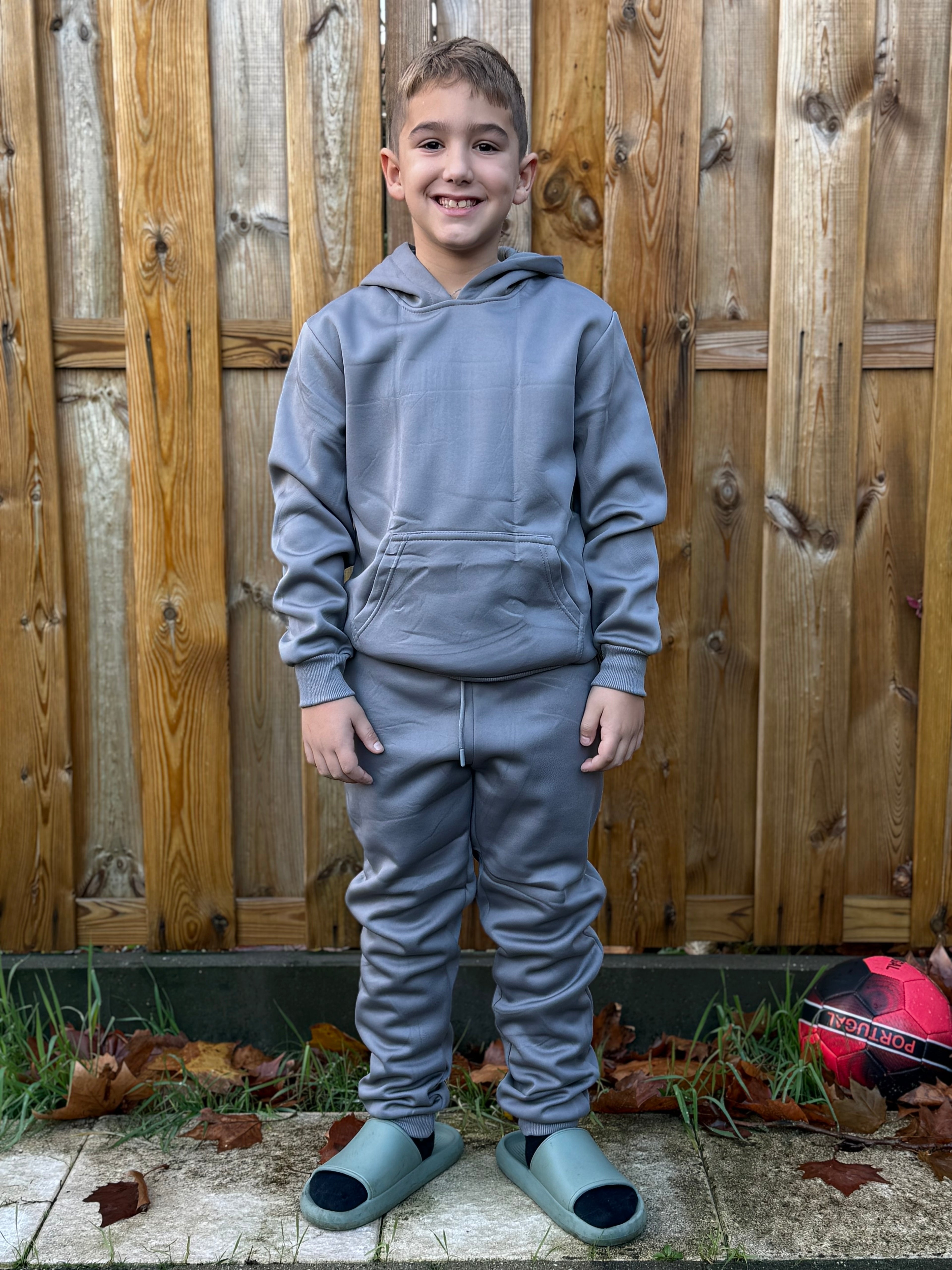Cozy Kids Hooded Tracksuit