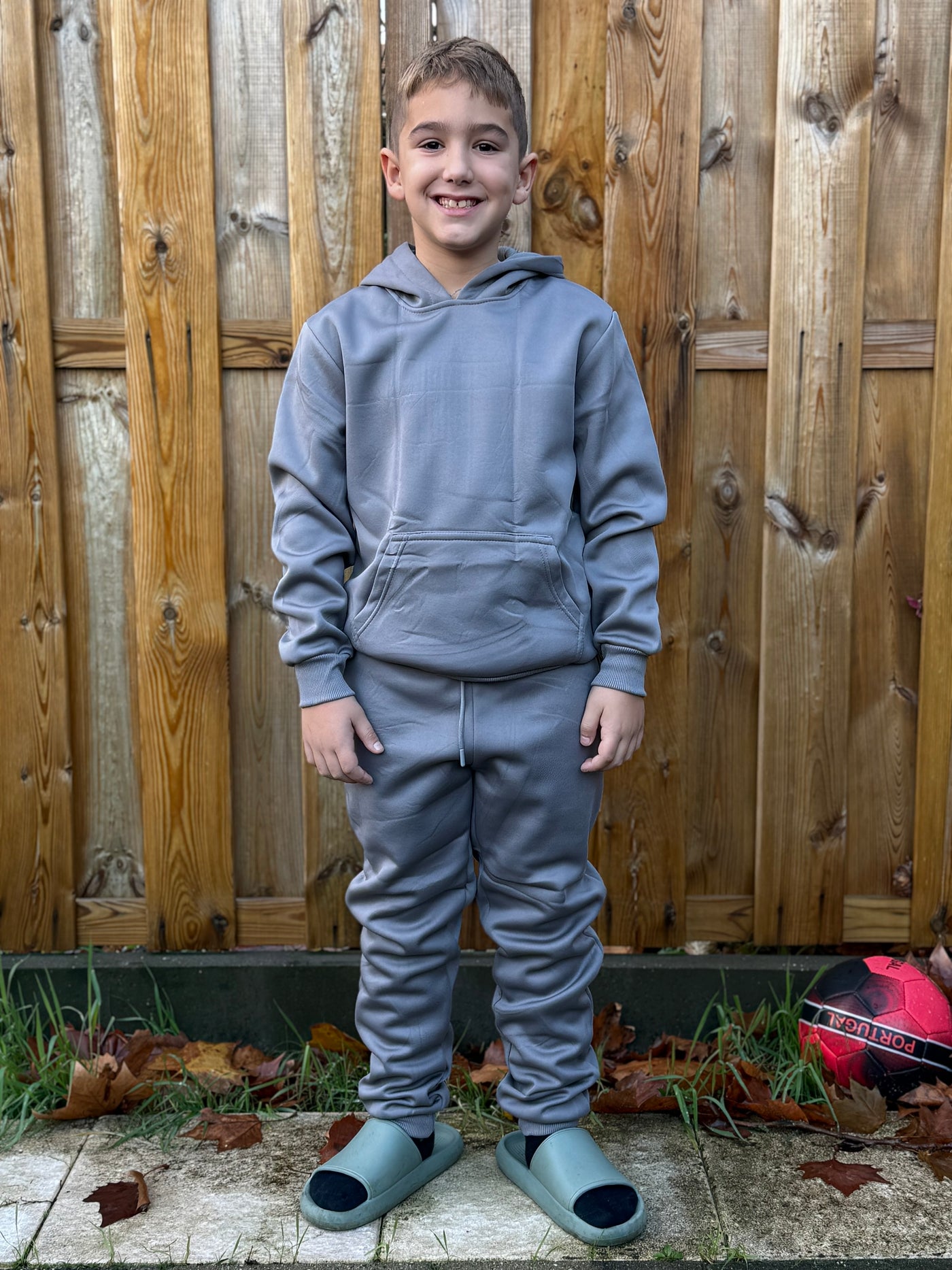 Cozy Kids Hooded Tracksuit