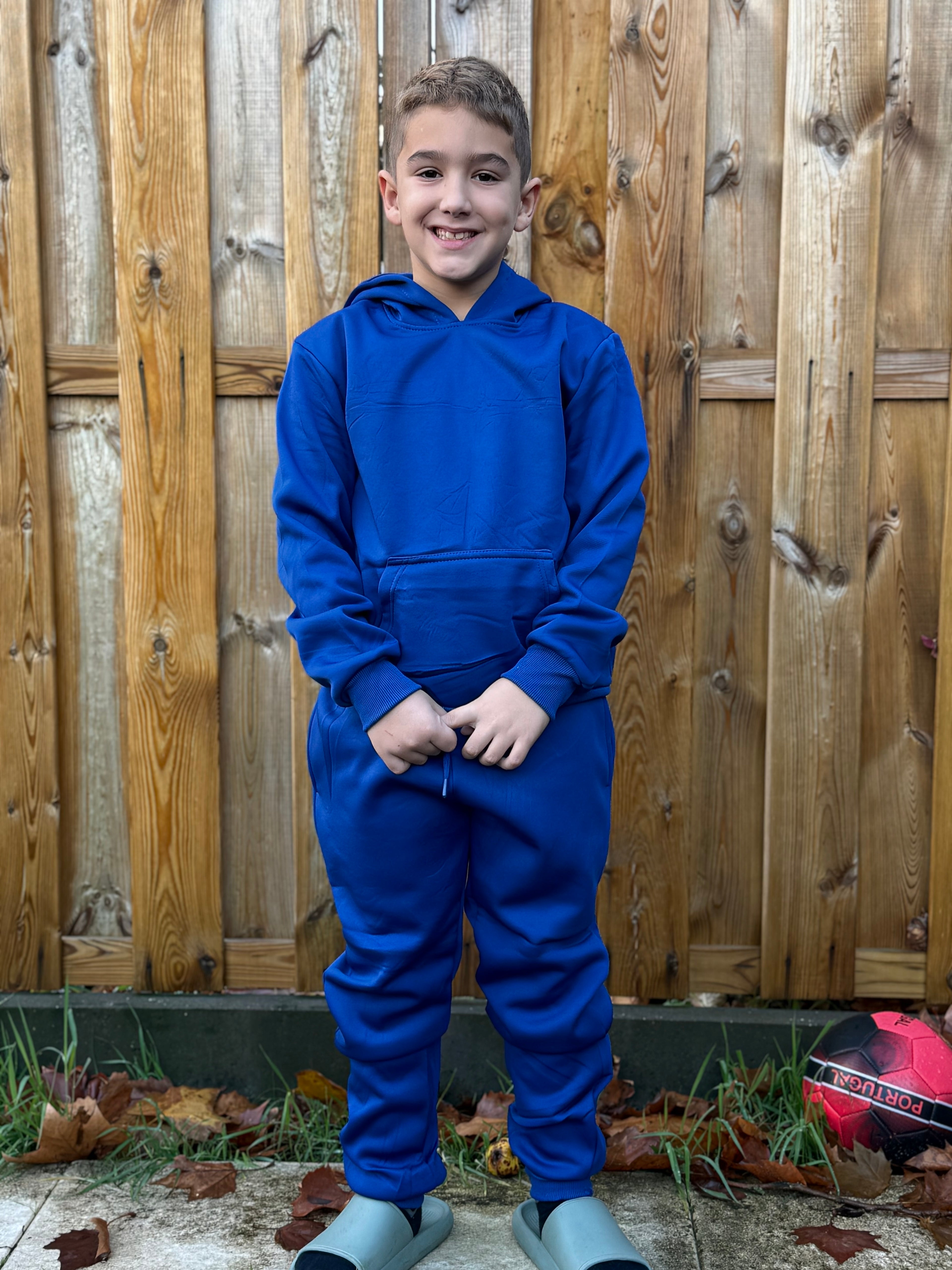 Cozy Kids Hooded Tracksuit