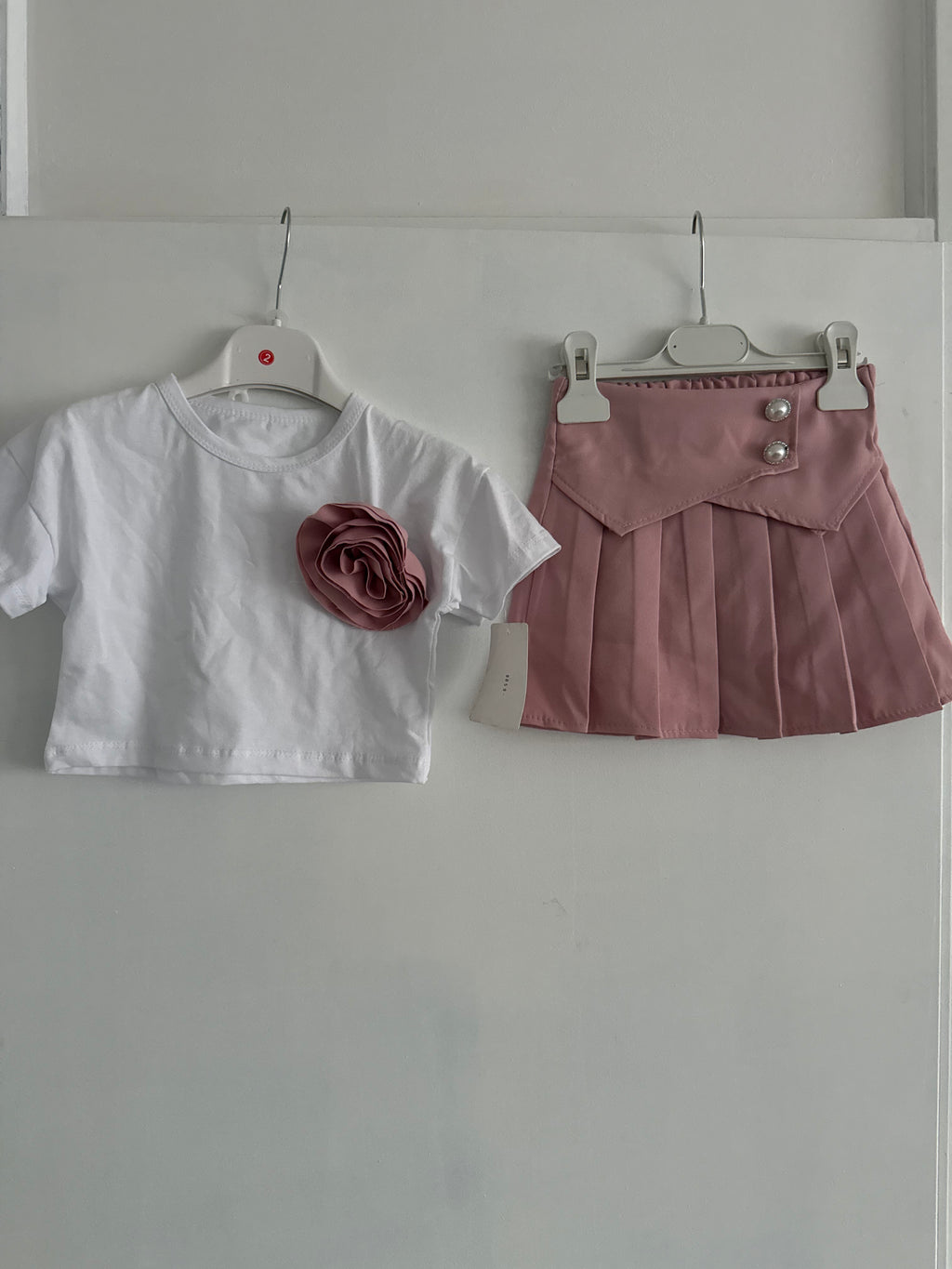 Bloemen Rok Set – Zacht & Speels 🌸