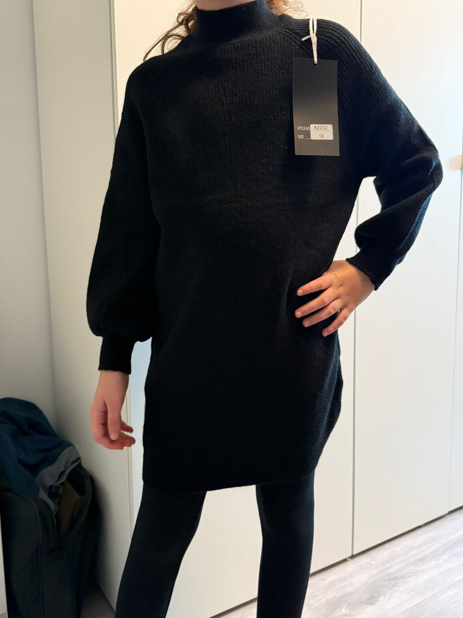 Cozy Knit Sweater Dress