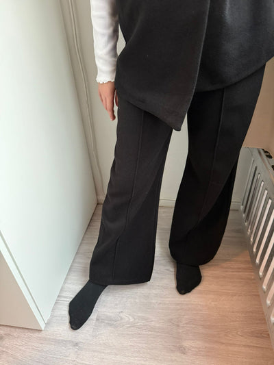 Elegant Belted Suit Set